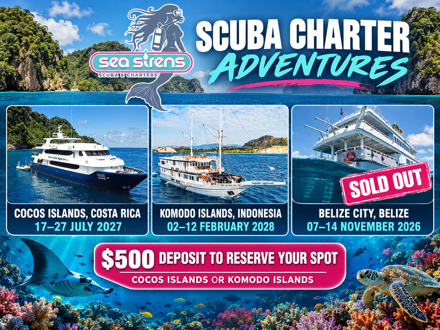 Sea Sirens Scuba & Charters